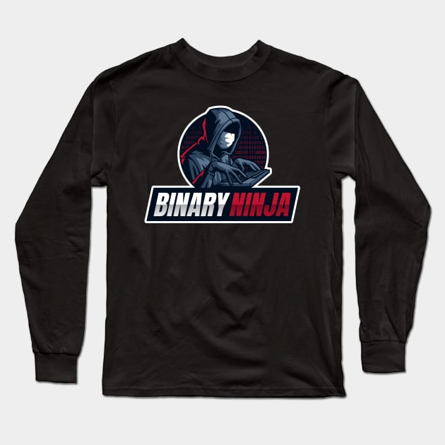 Binary Ninja Long Sleeve T-Shirt by leo-jess